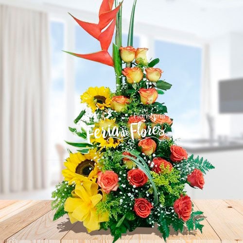 Untouchable Exotic Floral Arrangement